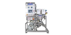 Front view of a Water for Injection Skid